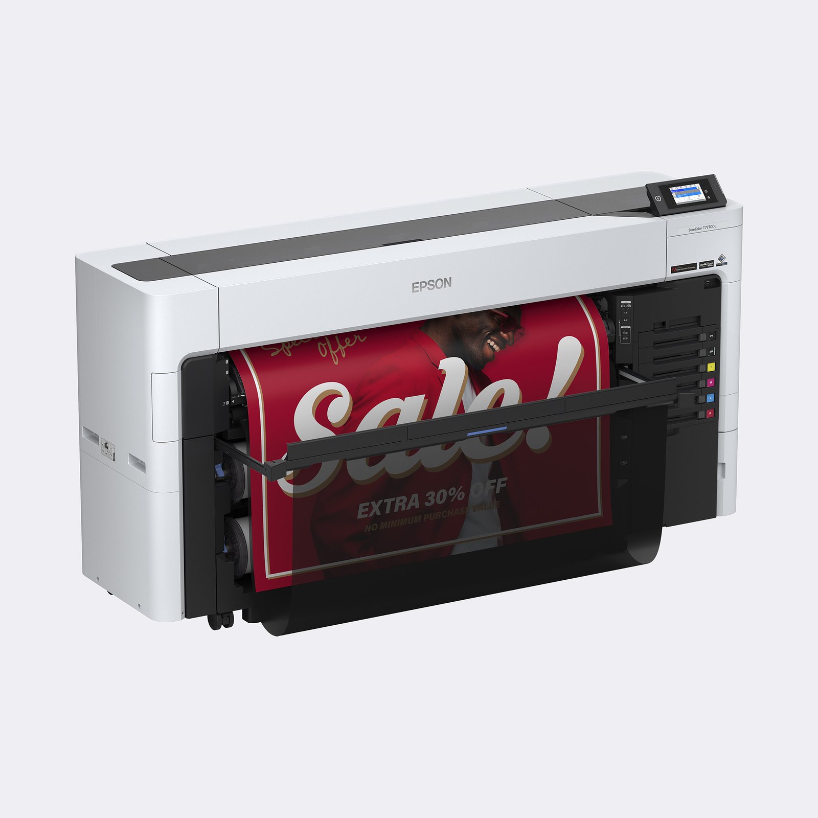 Impresora Epson SureColor T7770DL CAD/Técnica de Doble Rollo Y Formato De 44 Pulgadas - Imagen 3