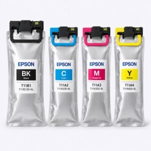 Bolsas de tinta Epson T11B1 y T11A para WorkForce Pro